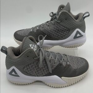 PEAK Performance Basketball Shoes Lou Williams Streetball Master Gray Mens 9.5